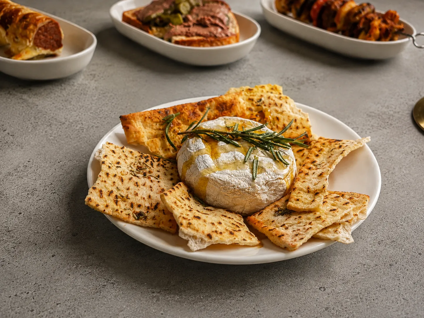 chef's grazing boards — Christmas party boat Gold Coast